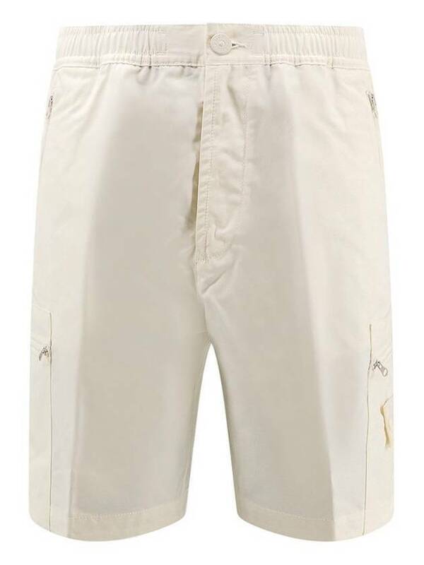 스톤아일랜드 L07F1 GHOST PIECE Waterproof Cotton Canvas Cargo Bermuda Shorts Comfort Fit고스트피스 워터프루프 코튼 캔버스 카고 버뮤다 쇼츠 컴포트핏 8015L07F1 V0099 /1