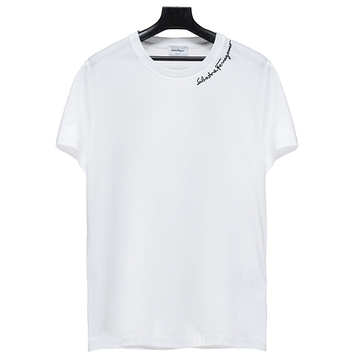 페라가모 여성 반팔 티셔츠 11 D699 WHITE 727091