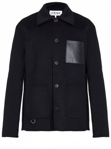 로에베 Workwear jacket in wool and cashmere울 캐시미어 워크웨어 자켓 H526Y03WBE 1100