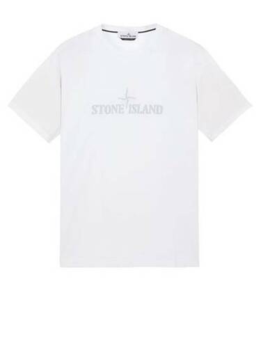 스톤아일랜드 21579 STITCHES TWO Embroidery T Shirt로고 자수 티셔츠 781521579 V0001