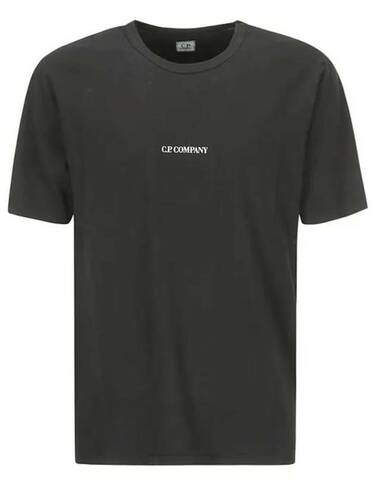 CP컴퍼니 24/1 Jersey Garment Dyed Logo T Shirt24/1 저지 가먼트 다이드 로고 티셔츠 16CMTS085A 005431G 999