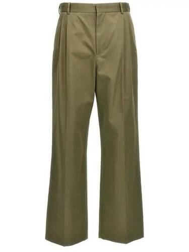 로에베 Pleated trousers in cotton코튼 플리츠 트라우저 H526Y04WEB 4430 /1