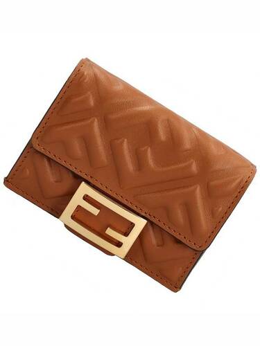 펜디 Baguette Micro nappa leather tri fold wallet바게트 마이크로 나파 레더 트리폴드 지갑 8M0395 AAJD F1C6J