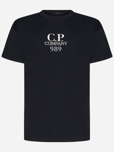 CP컴퍼니 20/1 Jersey Boxy Logo TShirt20/1 저지 박시 로고 티셔츠 16CMTS231A 005697G 999 /1