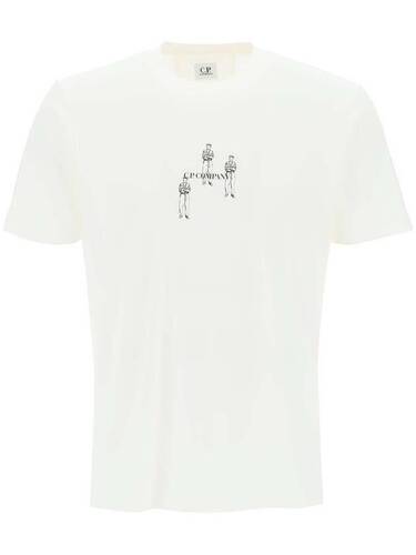 CP컴퍼니 30/1 Jersey Relaxed Graphic T Shirt30/1 저지 릴랙스드 그래픽 티셔츠 16CMTS143A 006586W 103