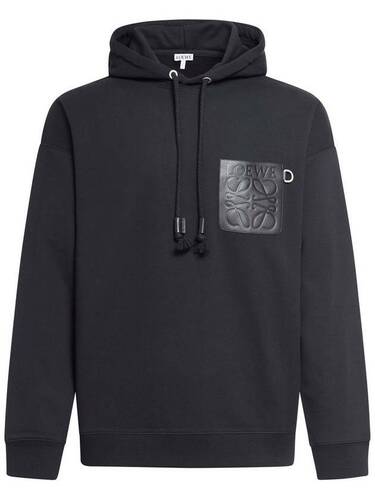 로에베 Relaxed fit hoodie in cotton릴랙스 핏 후드티 H526Y25X30 1100
