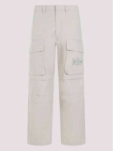 309F1 GHOST PIECE Weatherproof Cotton Canvas Cargo Pants Loose Fit고스트피스 웨더프루프 코튼 캔버스 카고 팬츠 루즈핏 8015309F1 V0090 /1