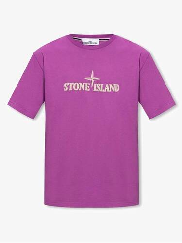스톤아일랜드 21579 STITCHES TWO Embroidery T Shirt로고 자수 티셔츠 781521579 V0045