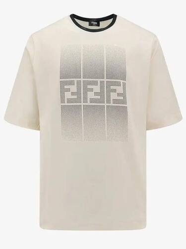 FF Print Logo TshirtFF 프린트 티셔츠 FAF715 AR5B F0RQ0 /1